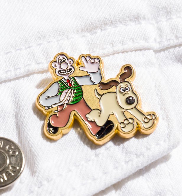Wallace and Gromit Pin Badge