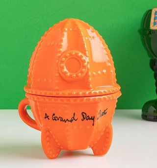 Wallace And Gromit Rocket Shaped Mug Wallace And Gromit Rocket Shaped Mug