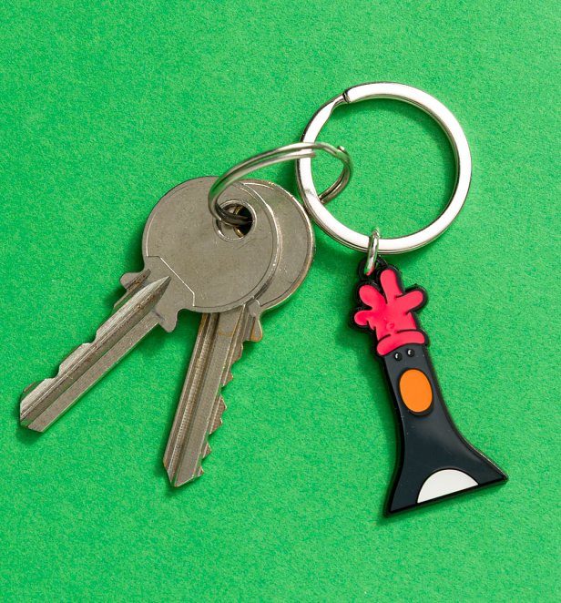 Wallace and Gromit Feathers McGraw Enamel Keyring Wallace and Gromit Feathers McGraw Enamel Keyring