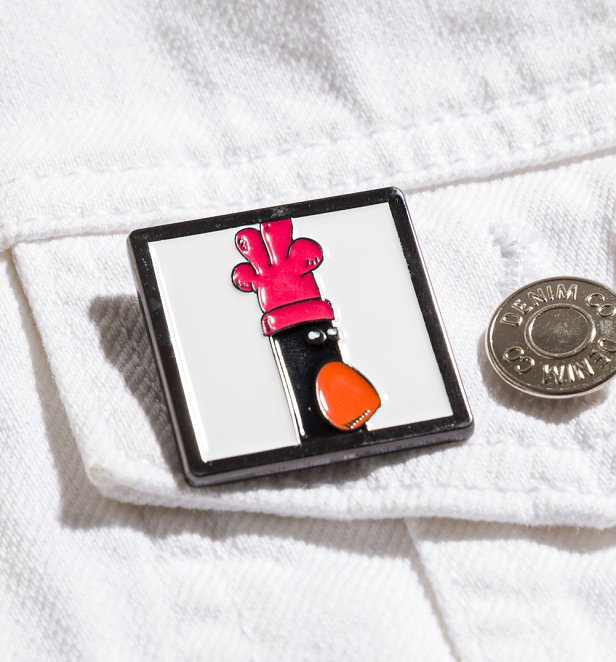 Wallace and Gromit Feathers McGraw Pin Badge