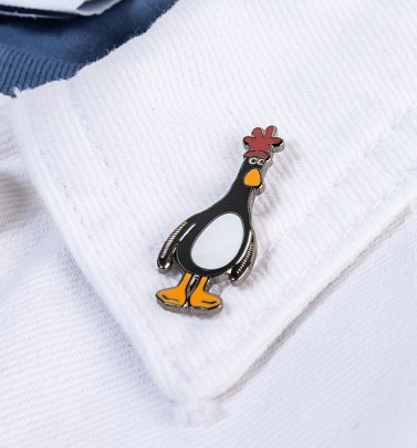 Wallace and Gromit Feathers McGraw Pin Badge Wallace and Gromit Feathers McGraw Pin Badge