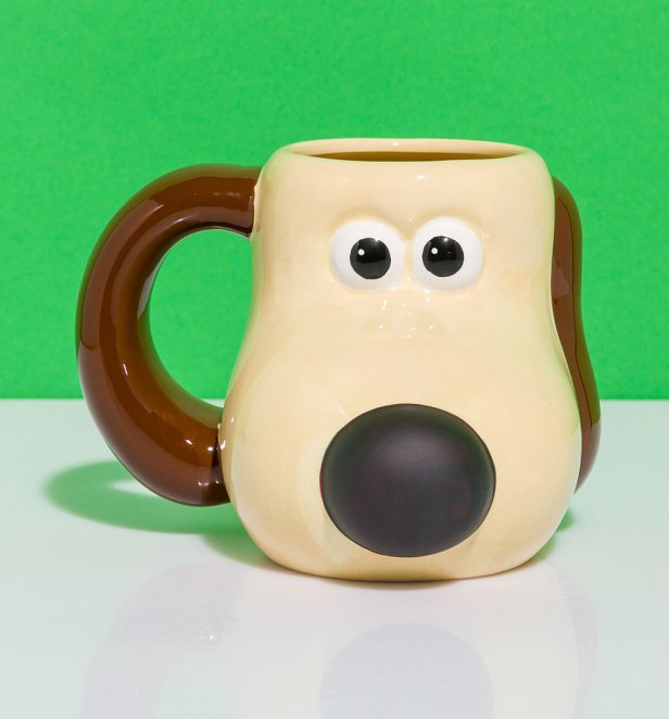 Wallace and Gromit Heat Change Gromit Shaped Mug