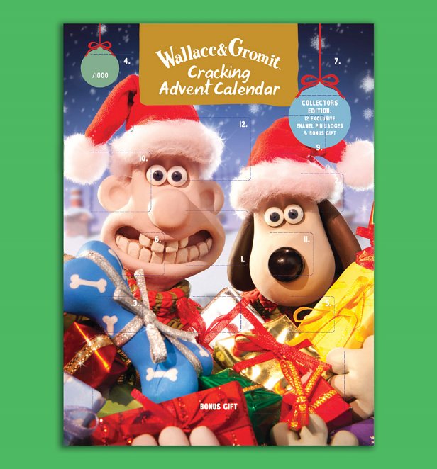 Wallace and Gromit Pin Badge Advent Calendar Wallace and Gromit Pin Badge Advent Calendar