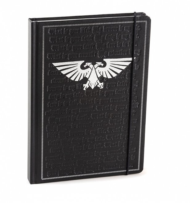 Warhammer A5 Pledge Debossed Notebook Warhammer A5 Pledge Debossed Notebook