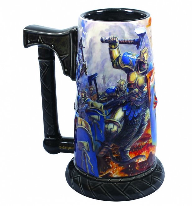Warhammer Age Of Sigmar Stormcast Eternal Stein Mug Warhammer Age Of Sigmar Stormcast Eternal Stein Mug