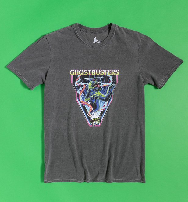 Washed Black Ghostbusters T-Shirt