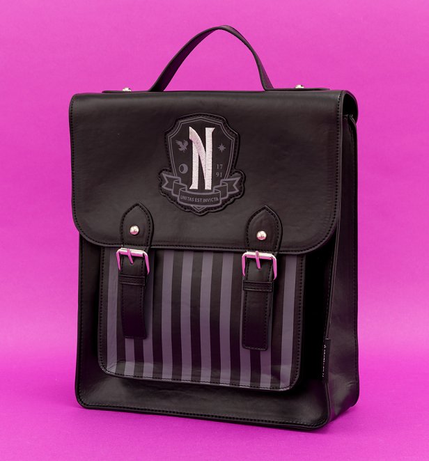 Wednesday Nevermore Satchel Backpack