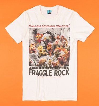 Welcome To Fraggle Rock Ecru T-Shirt Welcome To Fraggle Rock Ecru T-Shirt