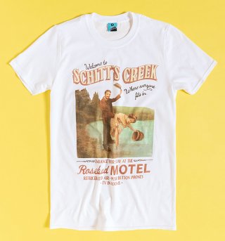 Welcome to Schitt's Creek White T-Shirt Welcome to Schitt's Creek White T-Shirt