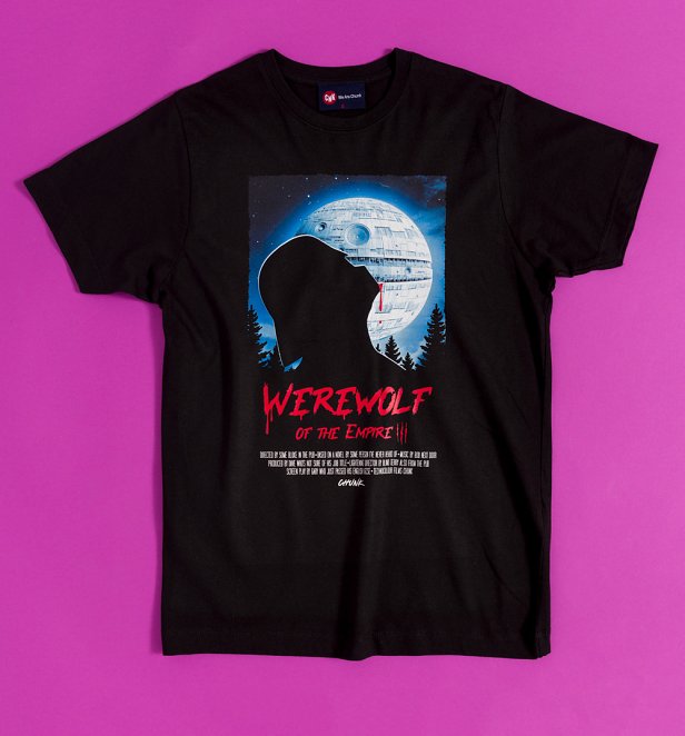 Werewolf Of The Empire Black T-Shirt from Chunk