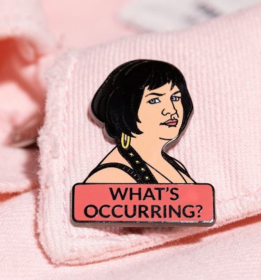 What's Occurring Nessa Enamel Pin What's Occurring Nessa Enamel Pin