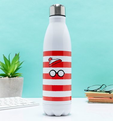 Where's Wally Stainless Steel Water Bottle