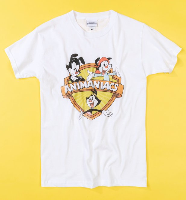 White Animaniacs T-Shirt White Animaniacs T-Shirt
