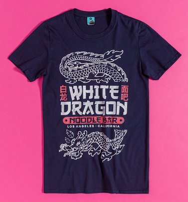 White Dragon Noodle Bar Navy T-Shirt