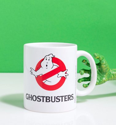 White Ghostbusters Logo Mug White Ghostbusters Logo Mug