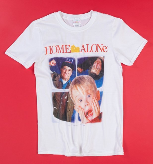 White Home Alone T-Shirt