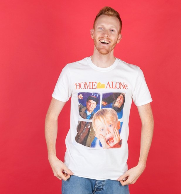 White Home Alone T-Shirt