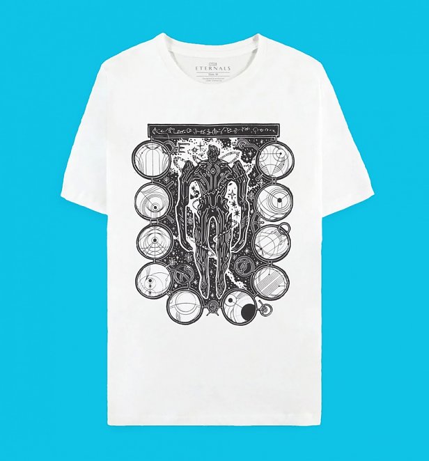 White Marvel Comics Celestials Eternals T-Shirt White Marvel Comics Celestials Eternals T-Shirt