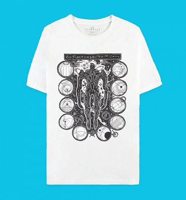 White Marvel Comics Celestials Eternals T-Shirt White Marvel Comics Celestials Eternals T-Shirt