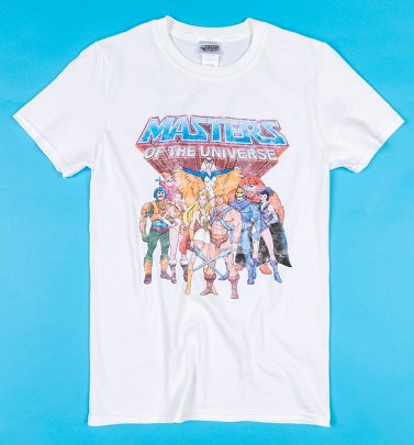 White Masters Of The Universe T-Shirt White Masters Of The Universe T-Shirt