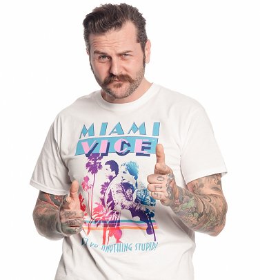White Miami Vice T-Shirt White Miami Vice T-Shirt