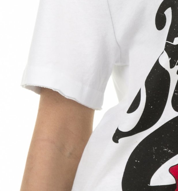 White Rolling Stones Licked T-Shirt from Amplified White Rolling Stones Licked T-Shirt from Amplified