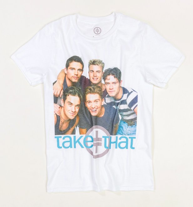 White Take That T Shirt