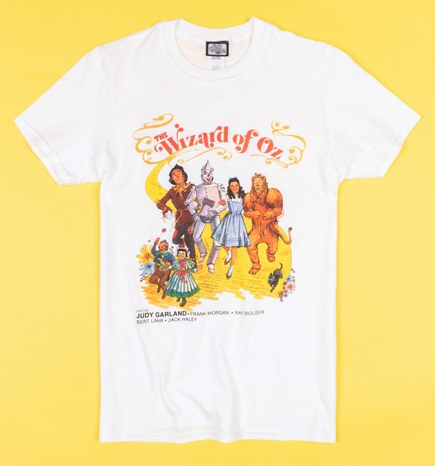 White Vintage Wizard of Oz T-Shirt White Vintage Wizard of Oz T-Shirt
