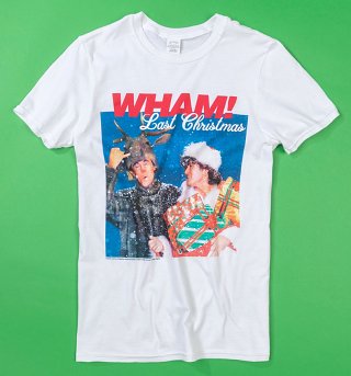White Wham Last Christmas T-Shirt White Wham Last Christmas T-Shirt