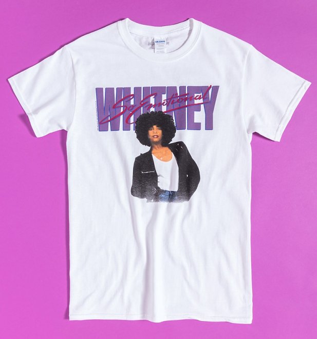 Whitney Houston So Emotional Album Cover T-Shirt