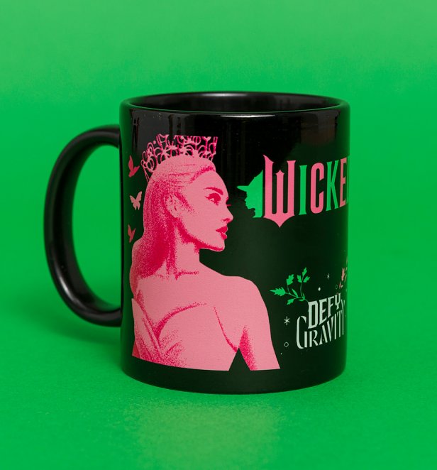 Wicked Defy Gravity Black Mug Wicked Defy Gravity Black Mug