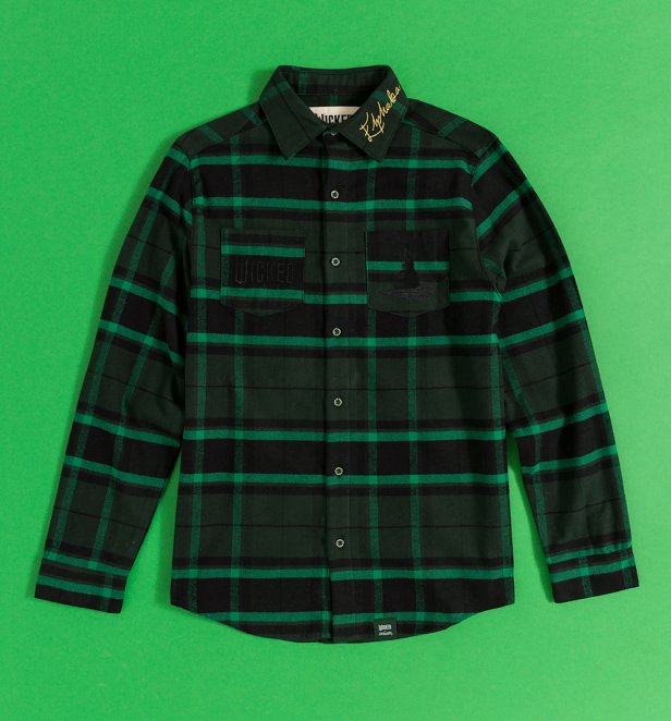 Wicked Elphaba Flannel Shirt from Cakeworthy Wicked Elphaba Flannel Shirt from Cakeworthy