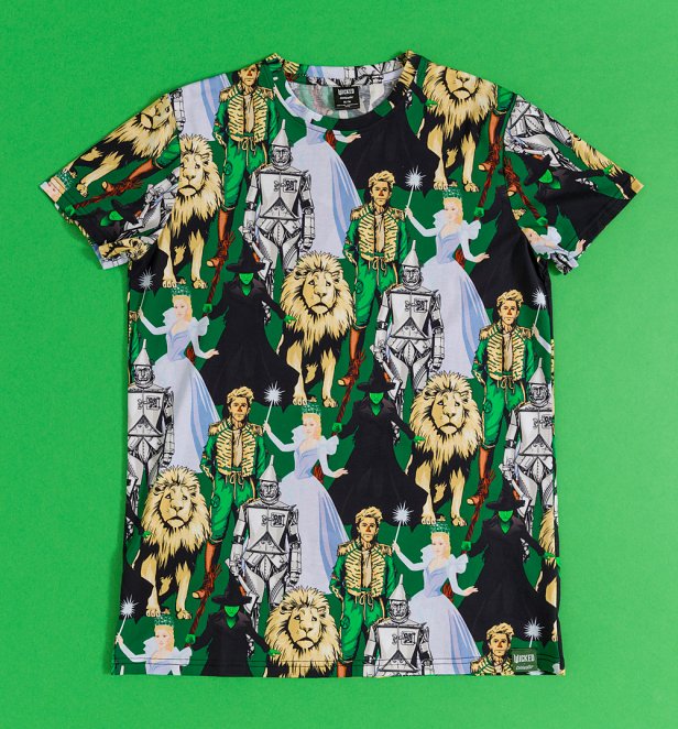 Wicked: For Good All Over Print T-Shirt from Cakeworthy
