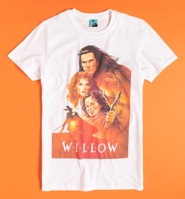 Willow Movie Poster White T-Shirt