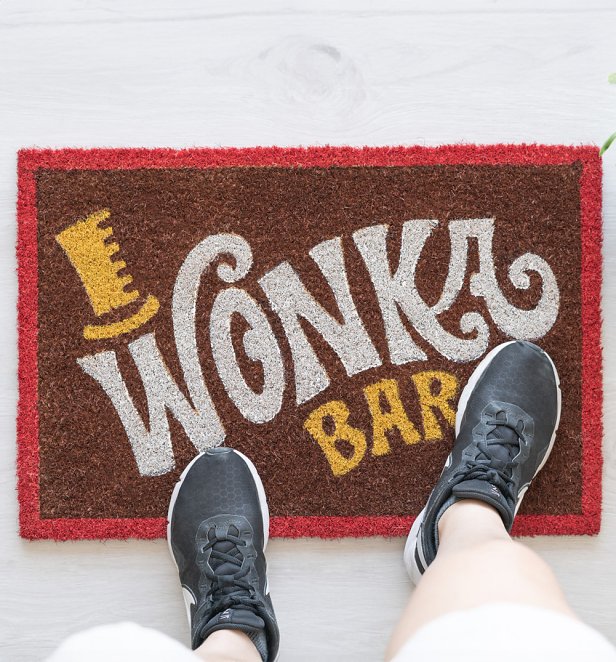 Willy Wonka Wonka Bar Door Mat