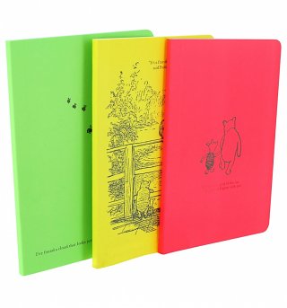 Winnie The Pooh Set Of Three Journals Winnie The Pooh Set Of Three Journals