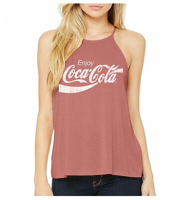 Women's Enjoy Coca-Cola High Neck Tank Women's Enjoy Coca-Cola High Neck Tank