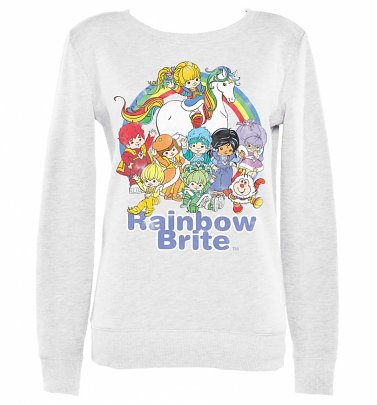 Women's Rainbow Brite And The Colour Kids Lightweight Sweater Women's Rainbow Brite And The Colour Kids Lightweight Sweater