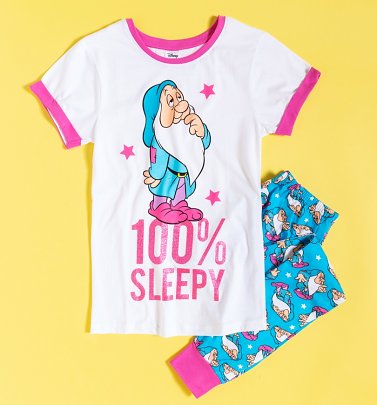 Women's 100% Sleepy Snow White Pyjamas