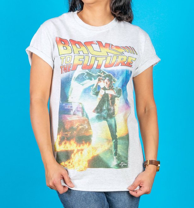 Women's Back to the Future Movie Poster Loose Fit T-Shirt