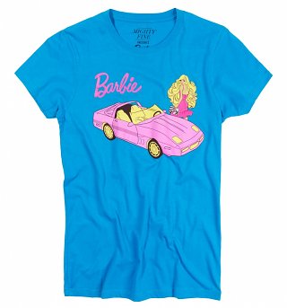 Women's Barbie Pink Corvette T-Shirt Women's Barbie Pink Corvette T-Shirt