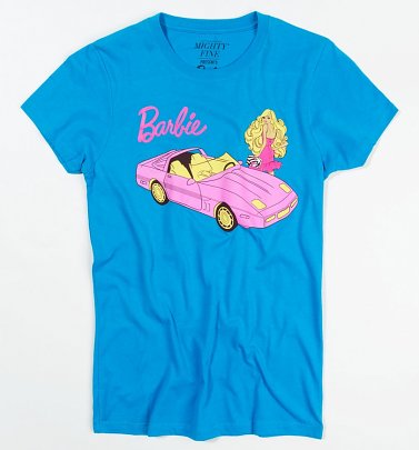 Women's Barbie Pink Corvette T-Shirt Women's Barbie Pink Corvette T-Shirt