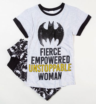 Women's Batman Fierce Empowered Unstoppable Woman Pyjamas Women's Batman Fierce Empowered Unstoppable Woman Pyjamas