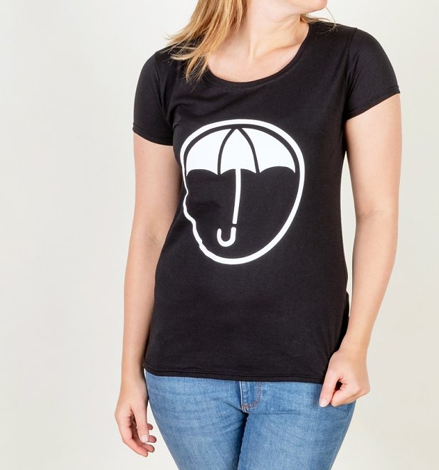 Women's Black The Umbrella Academy Logo T-Shirt Women's Black The Umbrella Academy Logo T-Shirt
