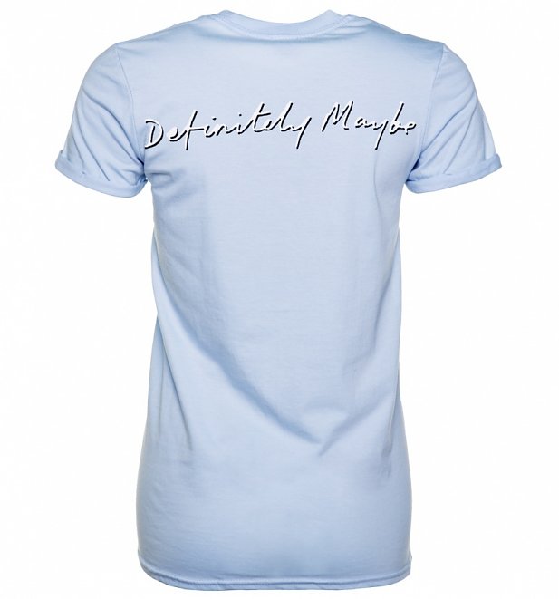 Women's Blue Oasis Logo Boyfriend T-Shirt Women's Blue Oasis Logo Boyfriend T-Shirt
