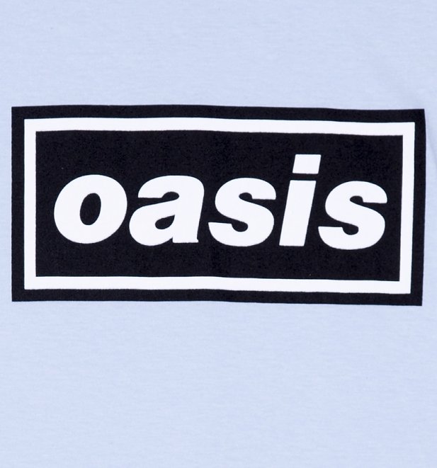 Women's Blue Oasis Logo Boyfriend T-Shirt Women's Blue Oasis Logo Boyfriend T-Shirt
