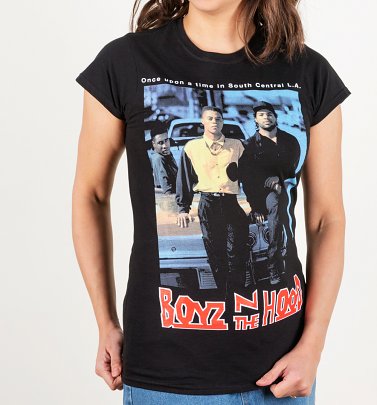 Women's Boyz N The Hood Black Fitted T-Shirt Women's Boyz N The Hood Black Fitted T-Shirt