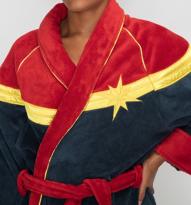 Women's Captain Marvel Dressing Gown