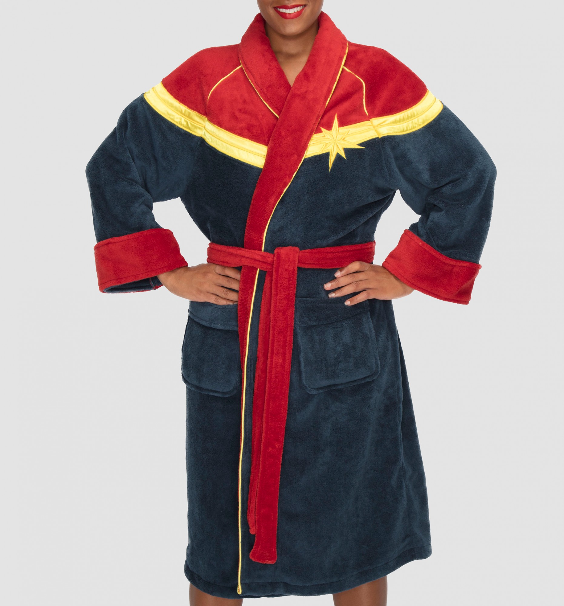 Women's Captain Marvel Dressing Gown