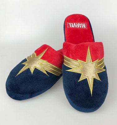 Women's Captain Marvel Slippers Women's Captain Marvel Slippers